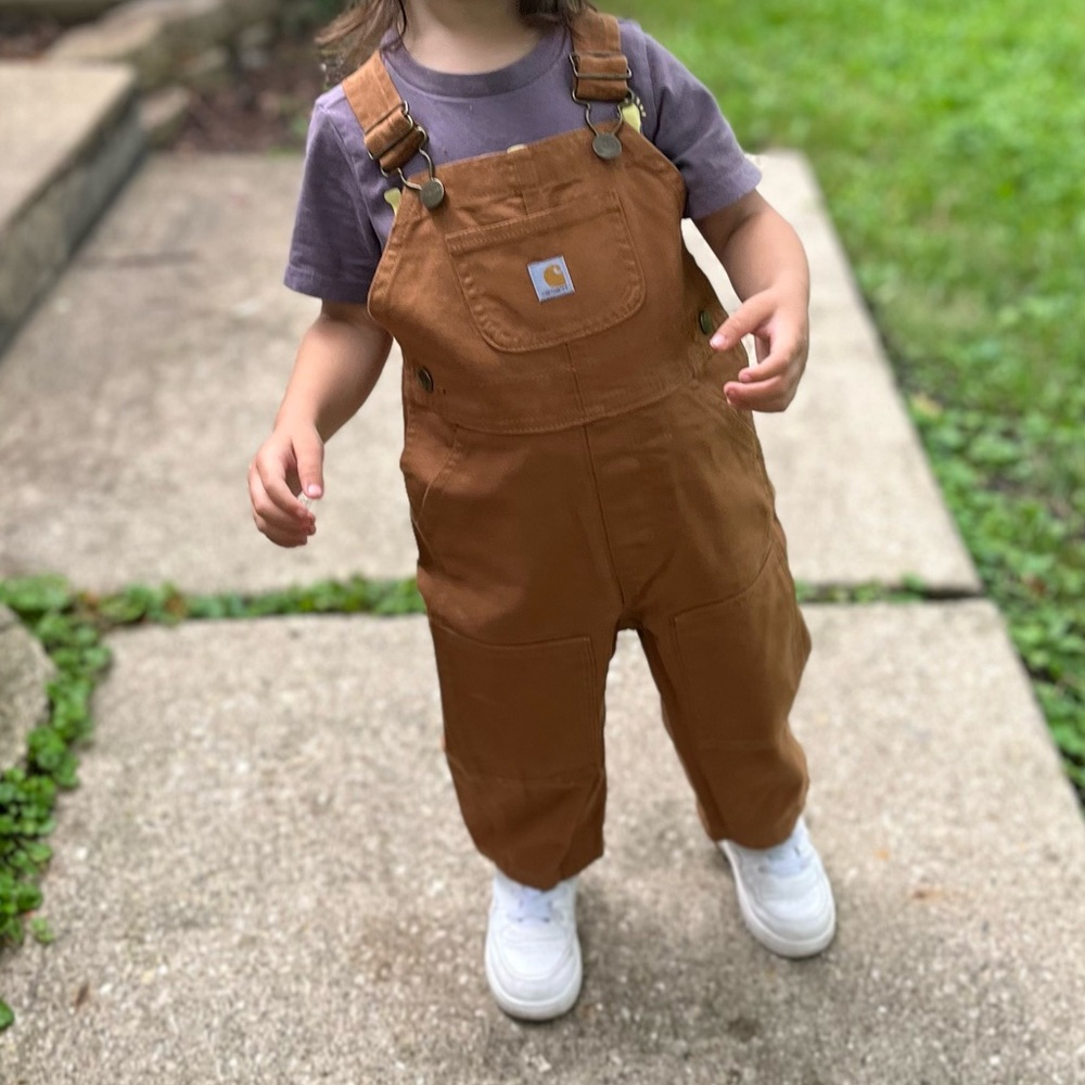 Toddler carhartt overalls